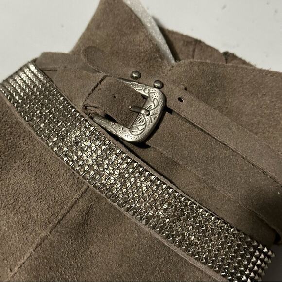 Nine West western style Booties size 11 gray - Picture 4 of 10